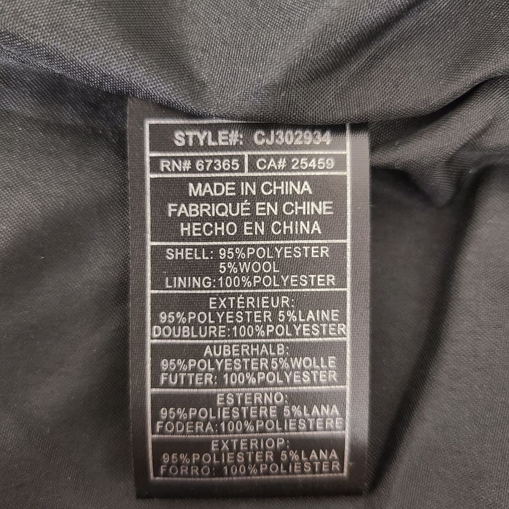 Cupcakes and Cashmere Leopard Print Moto Jacket Size Small Gray Brown Black - Picture 8 of 9
